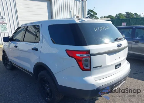 2014 Ford Utility Police Interceptor from USA, damaged, VIN 1FM5K8AR9EGC60614